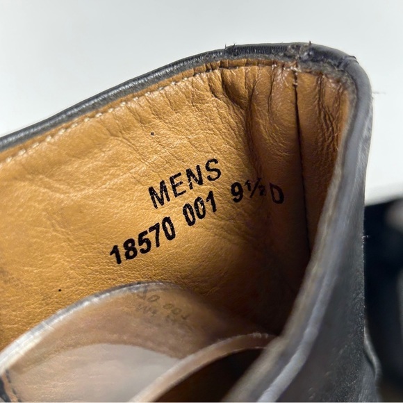 ❤️ Florsheim Men's Classic Black Leather Boots - Picture 4 of 9